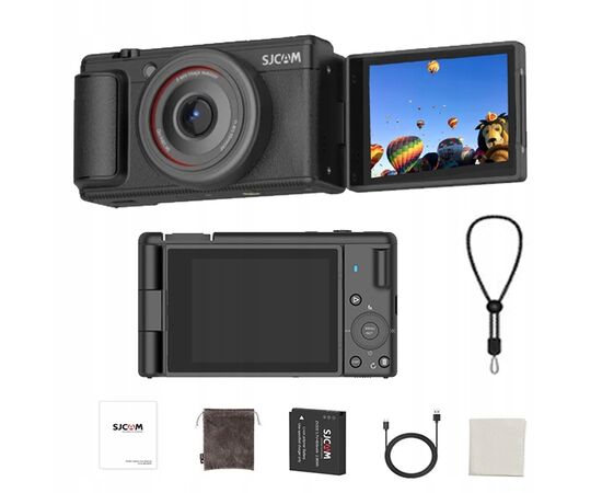 Экшн-камера SJCAM ZV200 черный 