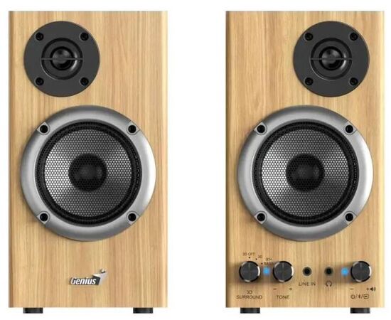  Компьютерные колонки Genius SP-HF520BT светлое дерево 